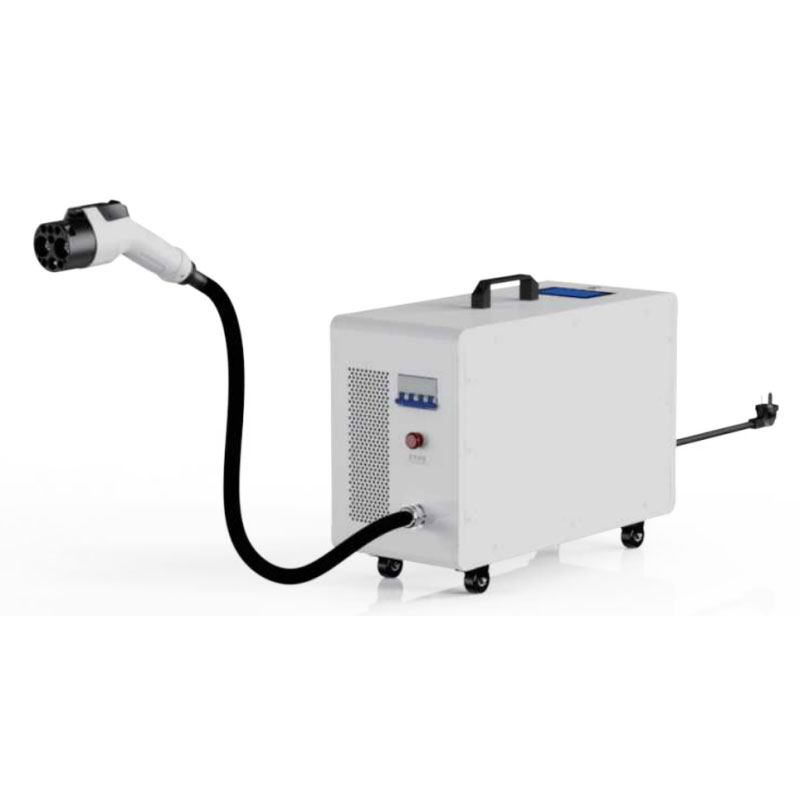 20kw CCS Gbt موصل DC المحمولة EV شاحن سريع